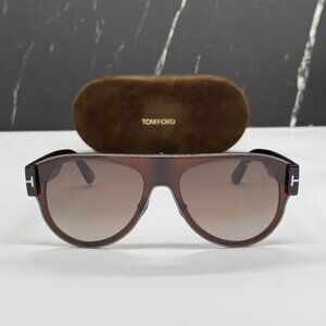 NEW TOM FORD TF1074 48T UNISEX AVIATOR SUNGLASSES TOM FORD LYLE-02 FT1074/S 48T